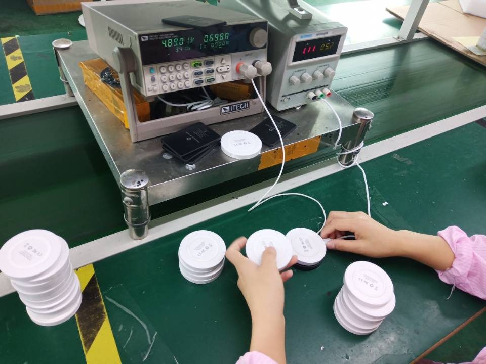 竹木无线充电器 源头工厂 产线测试 产能